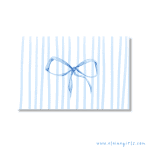 Blue Coquette Bow Postcards Set - Image 3