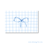 Blue Coquette Bow Postcards Set - Image 5