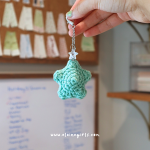 Crochet Star Bag Charm