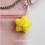 Crochet Star Bag Charm - Image 5