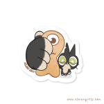 Cat Treat Sticker - Image 2