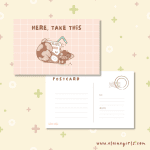 Take This Cow Postcard - Image 3