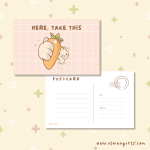 Take This Bun Postcard - Image 3