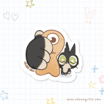 Cat Treat Sticker | Elaine Girls
