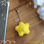 Crochet Star Charm — Star Yellow