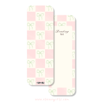 Pink Checker Bookmark - Image 2