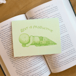 Rest Is Productive Greeting Card - Image 3