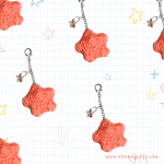 Crochet Star Bag Charm - Image 13