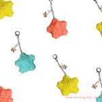 Crochet Star Bag Charm - Image 11