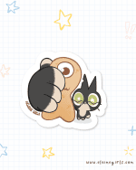 Cat Treat Sticker - Image 3