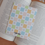 Starry Checkered Greeting Card - Image 4