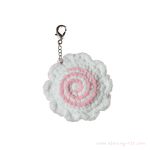 Crochet Fishcake Charm — 3