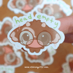 Head Empty Sticker - Image 3