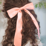 Sweetheart Bow Hairclip | Baby Pink 2