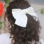 Sweet Bowknot Hair Bows | Cream 2