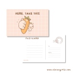 Take This Bun Postcard - Image 2