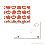 Apple Row Postcard - Image 2
