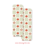 Apple Checkered Bookmark - Image 2