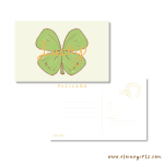 Lucky Clover Postcard - Image 2