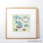 Ocean Creatures Art Print | Elaine Girls