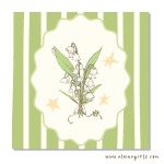 Lily of the Valley Art Print | Elaine Girls