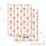 Pink Gingerbread Dreams Greeting Card | Elaine Girls