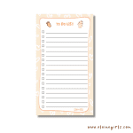 Bun's Tall Hearts Notepad 4.25" x 7.5" - Image 2