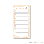 Bun's Standard Hearts Notepad 4.25" x 8.5" - Image 2