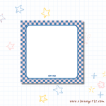 Bold Check Petite Notepad 3.5″ x 3.5″