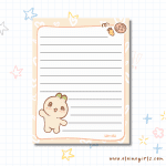 Bun's Classic Hearts Notepad 4.25" x 5.5" | Elaine Girls
