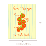 Tomato Mom Large Art Print - Image 3