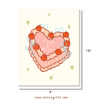 Vintage Cake Large Art Print - Image 3