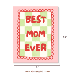 Best Mom Large Art Print - Image 3