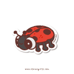 Ladybug Sticker - Image 2