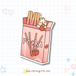 Pocki Bun Sticker | Elaine Girls