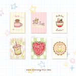 Matcha Lover's Sticker Pack | Elaine Girls