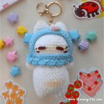 Sea Creature Loafy Cats Bag Charm Keychain - Image 8