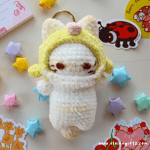 Sea Creature Loafy Cats Bag Charm Keychain - Image 5