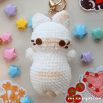 Sea Creature Loafy Cats Bag Charm Keychain - Image 6