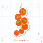 Tomato Sticker | Elaine Girls
