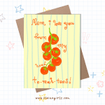 Tomato Mother's Day Card | Elaine Girls