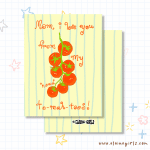 Tomato Mother's Day Card - Image 2