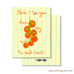 Tomato Mother's Day Card - Image 3