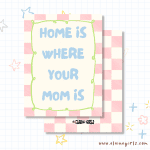 Home Is Where Your Mom Is Mother's Day Card - Image 2