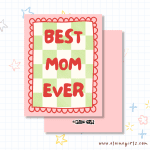 Best Mom Ever Mother's Day Card - Image 2