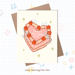 Vintage Cake Mother's Day Card | Elaine Girls