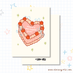 Vintage Cake Mother's Day Card - Image 2