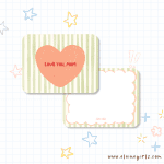 Love You, Mom Notecard | Elaine Girls