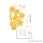 Daffodil Mother's Day Postcard - Image 2