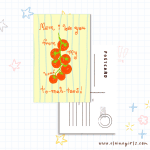 Tomato Mother's Day Postcard | Elaine Girls